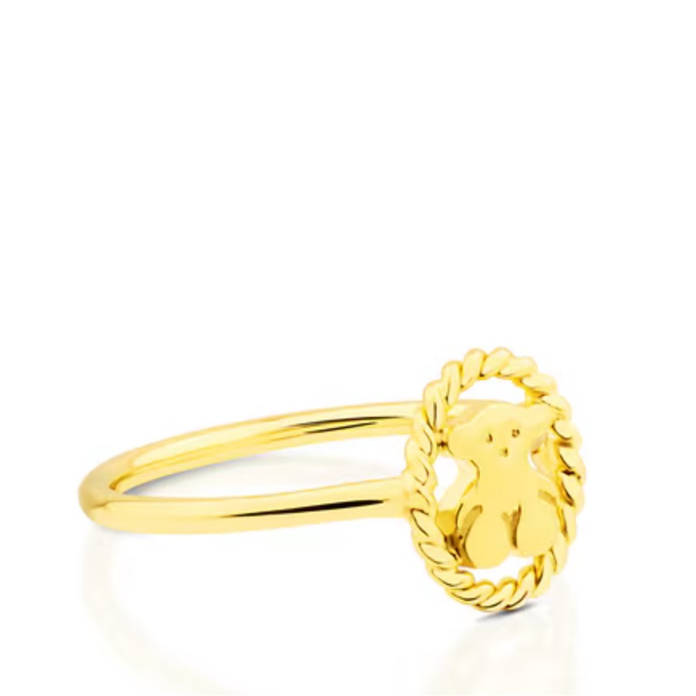 TOUS vermeil ring